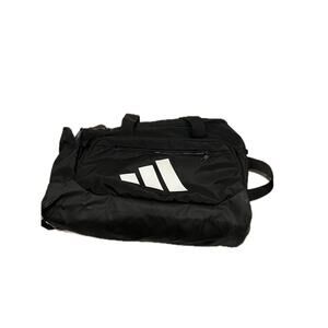 Adidas Defender Medium 20"x12"x10" Black White Duffel Bag